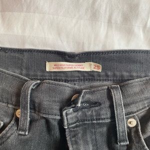 Levi’s Mile Hile Skinny Jean